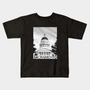 Sacramento California United States Kids T-Shirt